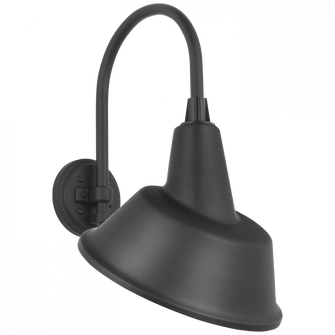 Academy 11'' Arched Mack Barn Light (279|TOB 2814MBK/S3-MBK)