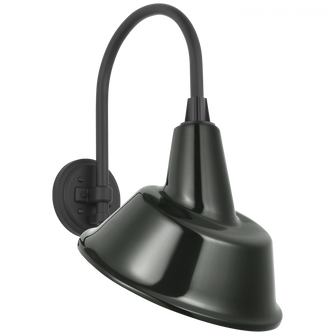 Academy 11'' Arched Mack Barn Light (279|TOB 2814MBK/S3-G)