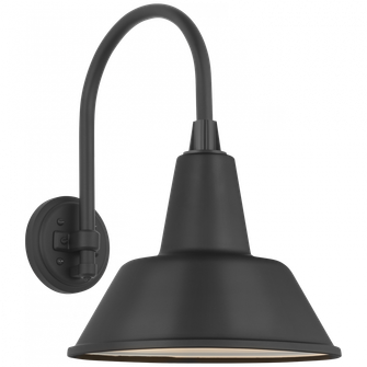 Academy 11'' Arched Mack Barn Light (279|TOB 2814MBK/S1-MBK)