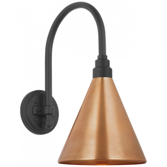 Academy 11'' Arched Mack Barn Light (279|TOB 2814MBK/S10-SC)