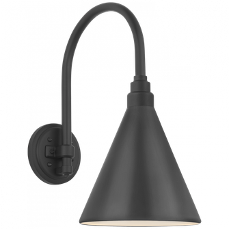 Academy 11'' Arched Mack Barn Light (279|TOB 2814MBK/S10-MBK)