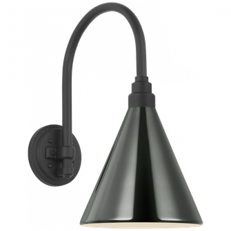 Academy 11'' Arched Mack Barn Light (279|TOB 2814MBK/S10-G)
