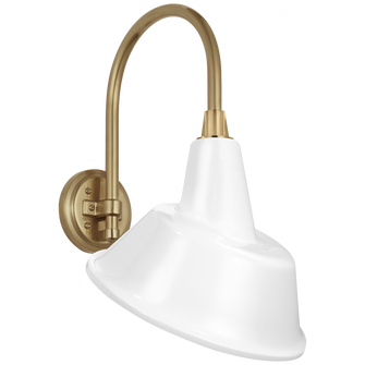 Academy 11'' Arched Mack Barn Light (279|TOB 2814HAB/S3-WHT)