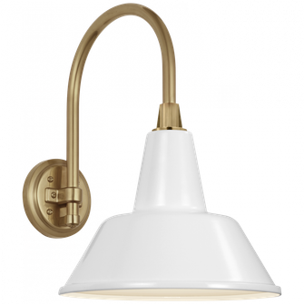 Academy 11'' Arched Mack Barn Light (279|TOB 2814HAB/S1-WHT)