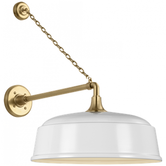 Academy 17.5'' Anchored Mack Barn Light (279|TOB 2813HAB/S7-WHT)