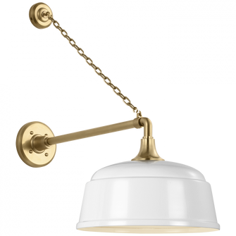 Academy 17.5'' Anchored Mack Barn Light (279|TOB 2813HAB/S6-WHT)