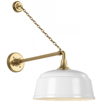 Academy 17.5'' Anchored Mack Barn Light (279|TOB 2813HAB/S6-WHT)