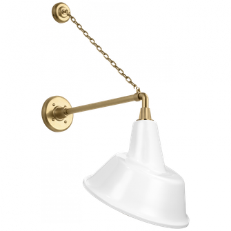 Academy 17.5'' Anchored Mack Barn Light (279|TOB 2813HAB/S3-WHT)