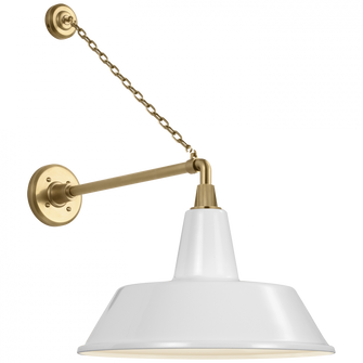 Academy 17.5'' Anchored Mack Barn Light (279|TOB 2813HAB/S2-WHT)