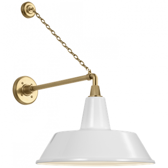 Academy 17.5'' Anchored Mack Barn Light (279|TOB 2813HAB/S2-WHT)
