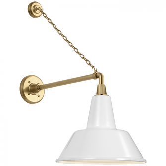 Academy 17.5'' Anchored Mack Barn Light (279|TOB 2813HAB/S1-WHT)