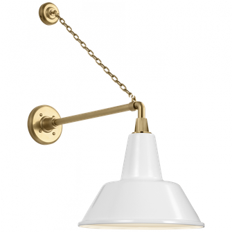 Academy 17.5'' Anchored Mack Barn Light (279|TOB 2813HAB/S1-WHT)
