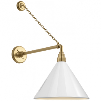 Academy 17.5'' Anchored Mack Barn Light (279|TOB 2813HAB/S11-WHT)