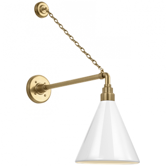 Academy 17.5'' Anchored Mack Barn Light (279|TOB 2813HAB/S10-WHT)