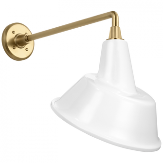 Academy 17.5'' Mack Barn Light (279|TOB 2812HAB/S3-WHT)