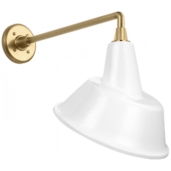 Academy 17.5'' Mack Barn Light (279|TOB 2812HAB/S3-WHT)