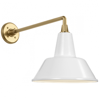 Academy 17.5'' Mack Barn Light (279|TOB 2812HAB/S1-WHT)