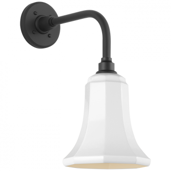 Academy 11'' Rex Barn Light (279|TOB 2808MBK/S8-WHT)