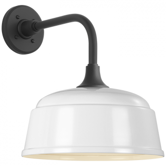 Academy 11'' Rex Barn Light (279|TOB 2808MBK/S6-WHT)