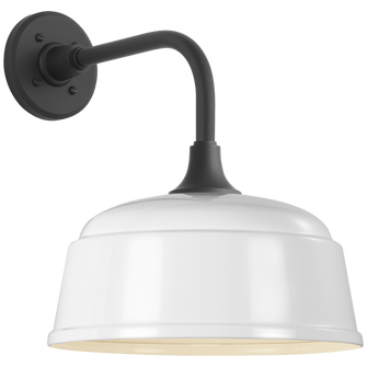Academy 11'' Rex Barn Light (279|TOB 2808MBK/S6-WHT)