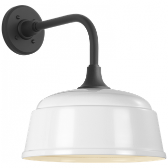 Academy 11'' Rex Barn Light (279|TOB 2808MBK/S6-WHT)