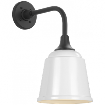 Academy 11'' Rex Barn Light (279|TOB 2808MBK/S5-WHT)