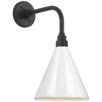 Academy 11'' Rex Barn Light (279|TOB 2808MBK/S10-WHT)
