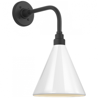Academy 11'' Rex Barn Light (279|TOB 2808MBK/S10-WHT)