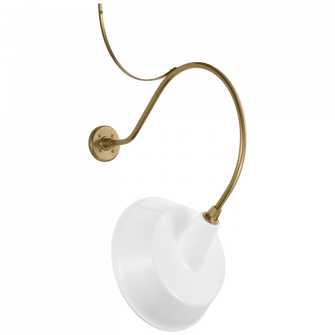 Academy 26.5'' Anchored Larrabee Barn Light (279|TOB 2806HAB/S4-WHT)