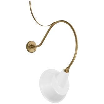 Academy 26.5'' Anchored Larrabee Barn Light (279|TOB 2806HAB/S3-WHT)