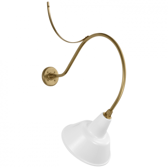 Academy 26.5'' Anchored Larrabee Barn Light (279|TOB 2806HAB/S1-WHT)