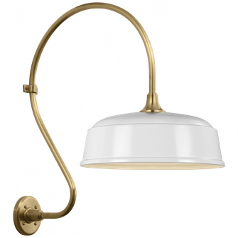 Academy 18'' Larrabee Barn Light (279|TOB 2805HAB/S7-WHT)