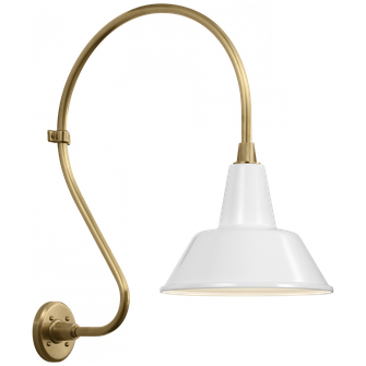 Academy 18'' Larrabee Barn Light (279|TOB 2805HAB/S1-WHT)