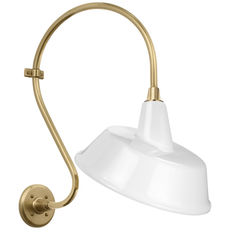 Academy 15'' Larrabee Barn Light (279|TOB 2804HAB/S4-WHT)