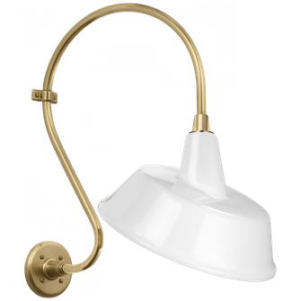 Academy 15'' Larrabee Barn Light (279|TOB 2804HAB/S4-WHT)