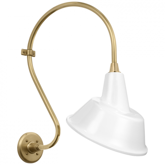 Academy 15'' Larrabee Barn Light (279|TOB 2804HAB/S3-WHT)