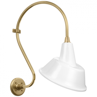 Academy 15'' Larrabee Barn Light (279|TOB 2804HAB/S3-WHT)