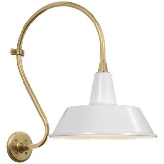 Academy 15'' Larrabee Barn Light (279|TOB 2804HAB/S2-WHT)