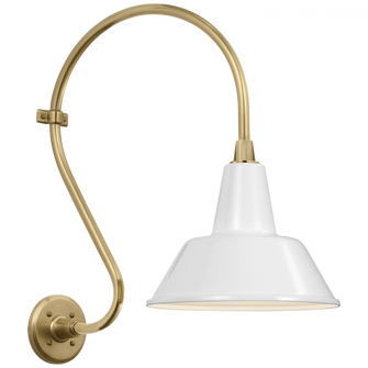 Academy 15'' Larrabee Barn Light (279|TOB 2804HAB/S1-WHT)