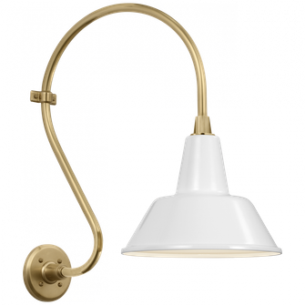 Academy 15'' Larrabee Barn Light (279|TOB 2804HAB/S1-WHT)