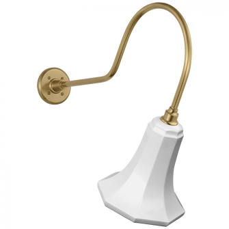 Academy 26'' Angled Flynn Barn Light (279|TOB 2803HAB/S9-WHT)