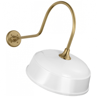 Academy 26'' Angled Flynn Barn Light (279|TOB 2803HAB/S7-WHT)
