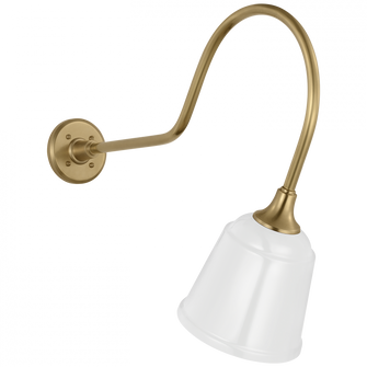 Academy 26'' Angled Flynn Barn Light (279|TOB 2803HAB/S5-WHT)