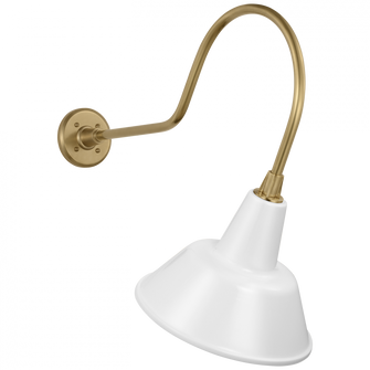 Academy 26'' Angled Flynn Barn Light (279|TOB 2803HAB/S1-WHT)