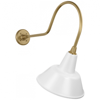 Academy 26'' Angled Flynn Barn Light (279|TOB 2803HAB/S1-WHT)