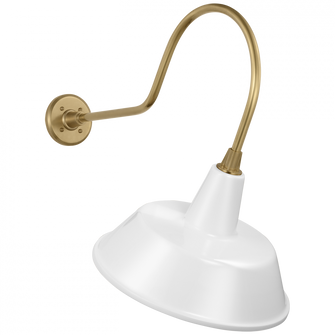 Academy 26'' Angled Flynn Barn Light (279|TOB 2803HAB/S2-WHT)