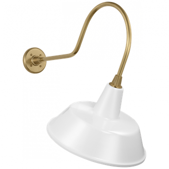 Academy 26'' Angled Flynn Barn Light (279|TOB 2803HAB/S2-WHT)