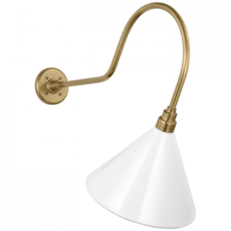 Academy 26'' Angled Flynn Barn Light (279|TOB 2803HAB/S11-WHT)