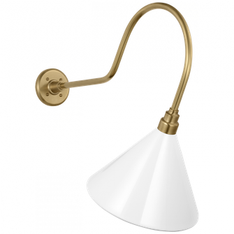 Academy 26'' Angled Flynn Barn Light (279|TOB 2803HAB/S11-WHT)