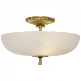 Pascal 14'' Bowl Semi-Flush Mount (279|ARN 4415HAB-ALB)